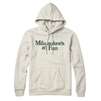 Milwaukee's Number 1 Fan Hoodie-Allegiant Goods Co. Vintage Sports Apparel