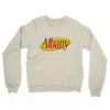 Albany Seinfeld Midweight French Terry Crewneck Sweatshirt-Heather Oatmeal-Allegiant Goods Co. Vintage Sports Apparel