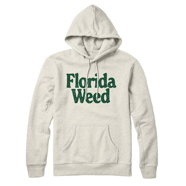 Florida Weed Hoodie-Allegiant Goods Co. Vintage Sports Apparel