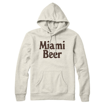 Miami Beer Hoodie-Allegiant Goods Co. Vintage Sports Apparel