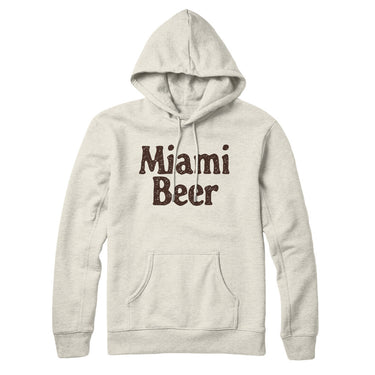 Miami Beer Hoodie-Allegiant Goods Co. Vintage Sports Apparel