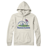 I Have A Tee Time In Massachusetts Hoodie-Heather Oatmeal-Allegiant Goods Co. Vintage Sports Apparel