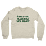 There's No Place Like New Jersey Midweight French Terry Crewneck Sweatshirt-Allegiant Goods Co. Vintage Sports Apparel