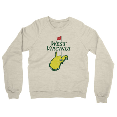 West Virginia Golf Midweight French Terry Crewneck Sweatshirt-Allegiant Goods Co. Vintage Sports Apparel