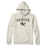 Denver Pickleball Hoodie-Heather Oatmeal-Allegiant Goods Co. Vintage Sports Apparel