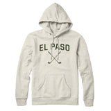 El Paso Golf Hoodie-Heather Oatmeal-Allegiant Goods Co. Vintage Sports Apparel