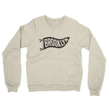 Brooklyn Pennant Midweight French Terry Crewneck Sweatshirt-Allegiant Goods Co. Vintage Sports Apparel