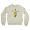 New Jersey Golf Midweight French Terry Crewneck Sweatshirt-Heather Oatmeal-Allegiant Goods Co. Vintage Sports Apparel