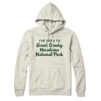 I've Been To Great Smoky Mountains National Park Hoodie-Heather Oatmeal-Allegiant Goods Co. Vintage Sports Apparel