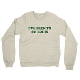 I've Been To St Louis Midweight French Terry Crewneck Sweatshirt-Allegiant Goods Co. Vintage Sports Apparel
