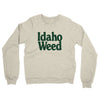 Idaho Weed Midweight French Terry Crewneck Sweatshirt-Heather Oatmeal-Allegiant Goods Co. Vintage Sports Apparel
