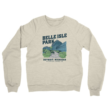 Belle Isle Park Midweight French Terry Crewneck Sweatshirt-Allegiant Goods Co. Vintage Sports Apparel