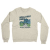 Belle Isle Park Midweight French Terry Crewneck Sweatshirt-Heather Oatmeal-Allegiant Goods Co. Vintage Sports Apparel
