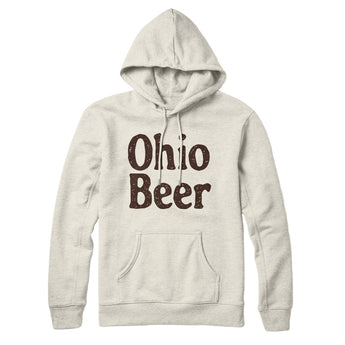 Ohio Beer Hoodie-Allegiant Goods Co. Vintage Sports Apparel