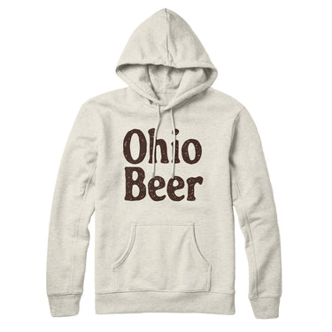 Ohio Beer Hoodie-Allegiant Goods Co. Vintage Sports Apparel