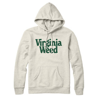 Virginia Weed Hoodie-Allegiant Goods Co. Vintage Sports Apparel