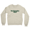 New Hampshire Weed Midweight French Terry Crewneck Sweatshirt-Heather Oatmeal-Allegiant Goods Co. Vintage Sports Apparel
