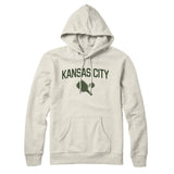 Kansas City Pickleball Hoodie-Heather Oatmeal-Allegiant Goods Co. Vintage Sports Apparel