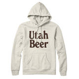 Utah Beer Hoodie-Allegiant Goods Co. Vintage Sports Apparel