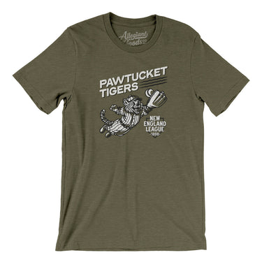 Pawtucket Tigers Men/Unisex T-Shirt-Allegiant Goods Co. Vintage Sports Apparel