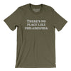 There's No Place Like Philadelphia Men/Unisex T-Shirt-Heather Olive-Allegiant Goods Co. Vintage Sports Apparel