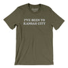 I've Been To Kansas City Men/Unisex T-Shirt-Heather Olive-Allegiant Goods Co. Vintage Sports Apparel