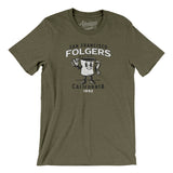 San Francisco Folgers Men/Unisex T-Shirt-Allegiant Goods Co. Vintage Sports Apparel