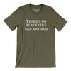 There's No Place Like San Antonio Men/Unisex T-Shirt-Heather Olive-Allegiant Goods Co. Vintage Sports Apparel