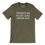 There's No Place Like Green Bay Men/Unisex T-Shirt-Allegiant Goods Co. Vintage Sports Apparel