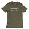 I've Been To St Louis Men/Unisex T-Shirt-Heather Olive-Allegiant Goods Co. Vintage Sports Apparel