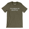 I've Been To Seattle Men/Unisex T-Shirt-Heather Olive-Allegiant Goods Co. Vintage Sports Apparel