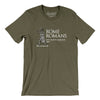 Rome Romans Men/Unisex T-Shirt-Heather Olive-Allegiant Goods Co. Vintage Sports Apparel