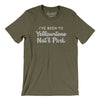 I've Been To Yellowstone National Park Men/Unisex T-Shirt-Heather Olive-Allegiant Goods Co. Vintage Sports Apparel