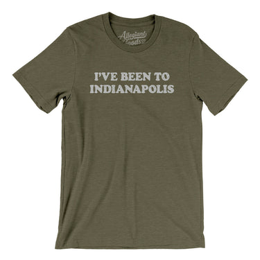 I've Been To Indianapolis Men/Unisex T-Shirt-Allegiant Goods Co. Vintage Sports Apparel