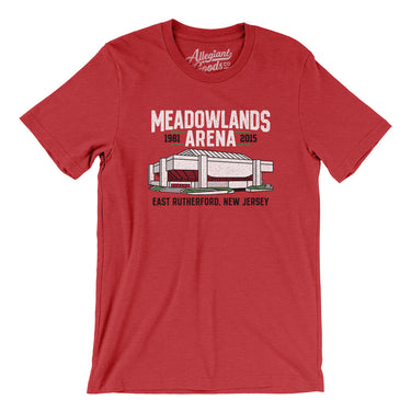 Meadowlands Arena Men/Unisex T-Shirt-Allegiant Goods Co. Vintage Sports Apparel