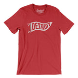 Detroit Pennant Men/Unisex T-Shirt-Allegiant Goods Co. Vintage Sports Apparel