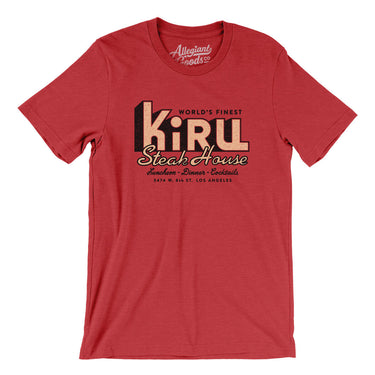 Kiru Steak House Los Angeles in Heather Red Color