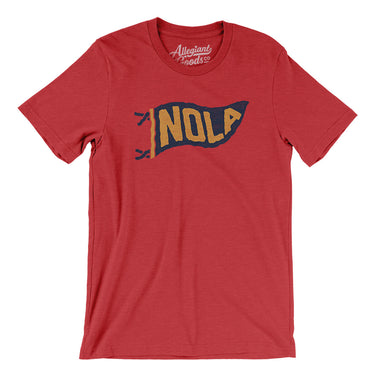 Nola Pennant Men/Unisex T-Shirt-Allegiant Goods Co. Vintage Sports Apparel