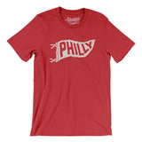 Philly Pennant Men/Unisex T-Shirt-Allegiant Goods Co. Vintage Sports Apparel