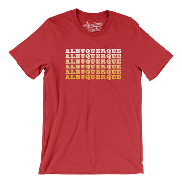 Albuquerque Repeat Men/Unisex T-Shirt-Allegiant Goods Co. Vintage Sports Apparel