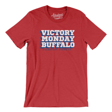 Victory Monday Buffalo Men/Unisex T-Shirt-Allegiant Goods Co. Vintage Sports Apparel