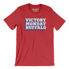 Victory Monday Buffalo Men/Unisex T-Shirt-Heather Red-Allegiant Goods Co. Vintage Sports Apparel