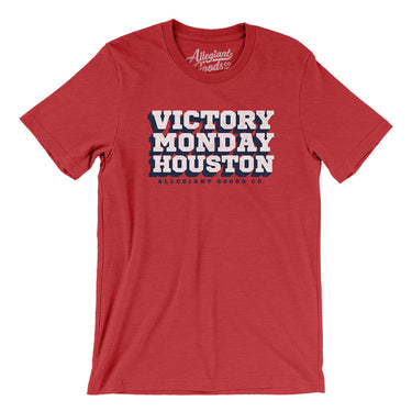 Victory Monday Houston Men/Unisex T-Shirt-Allegiant Goods Co. Vintage Sports Apparel