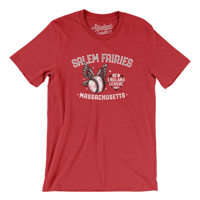 Salem Fairies Men/Unisex T-Shirt-Heather Red-Allegiant Goods Co. Vintage Sports Apparel
