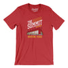 The Summit Men/Unisex T-Shirt-Heather Red-Allegiant Goods Co. Vintage Sports Apparel
