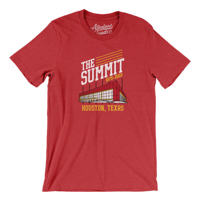 The Summit Men/Unisex T-Shirt-Heather Red-Allegiant Goods Co. Vintage Sports Apparel