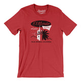El Mirador Hotel Palm Springs Men/Unisex T-Shirt-Heather Red-Allegiant Goods Co. Vintage Sports Apparel