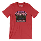 Mt. Rainier National Park Badge Men/Unisex T-Shirt-Allegiant Goods Co. Vintage Sports Apparel