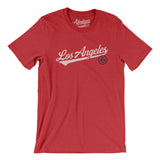 Los Angeles Vintage Script Men/Unisex T-Shirt-Allegiant Goods Co. Vintage Sports Apparel