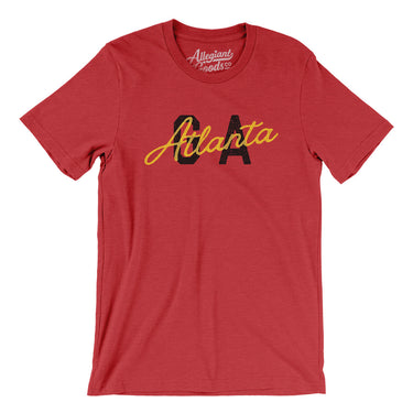 Atlanta Ga Overprinted Men/Unisex T-Shirt-Allegiant Goods Co. Vintage Sports Apparel